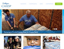 Tablet Screenshot of culligancares.org